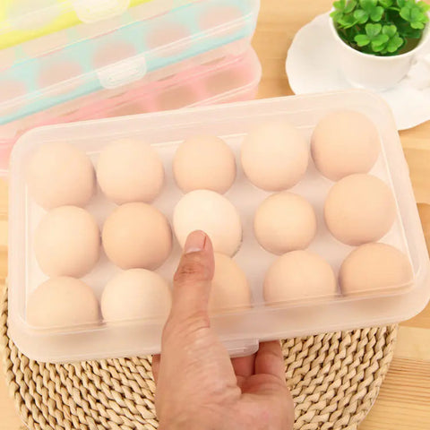 Plastic Egg Storage Box for Kitchen Utensils Frugal Finds Galore