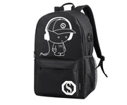 Glow-in-the-Dark Computer Backpack - Music Kid Style Frugal Finds Galore