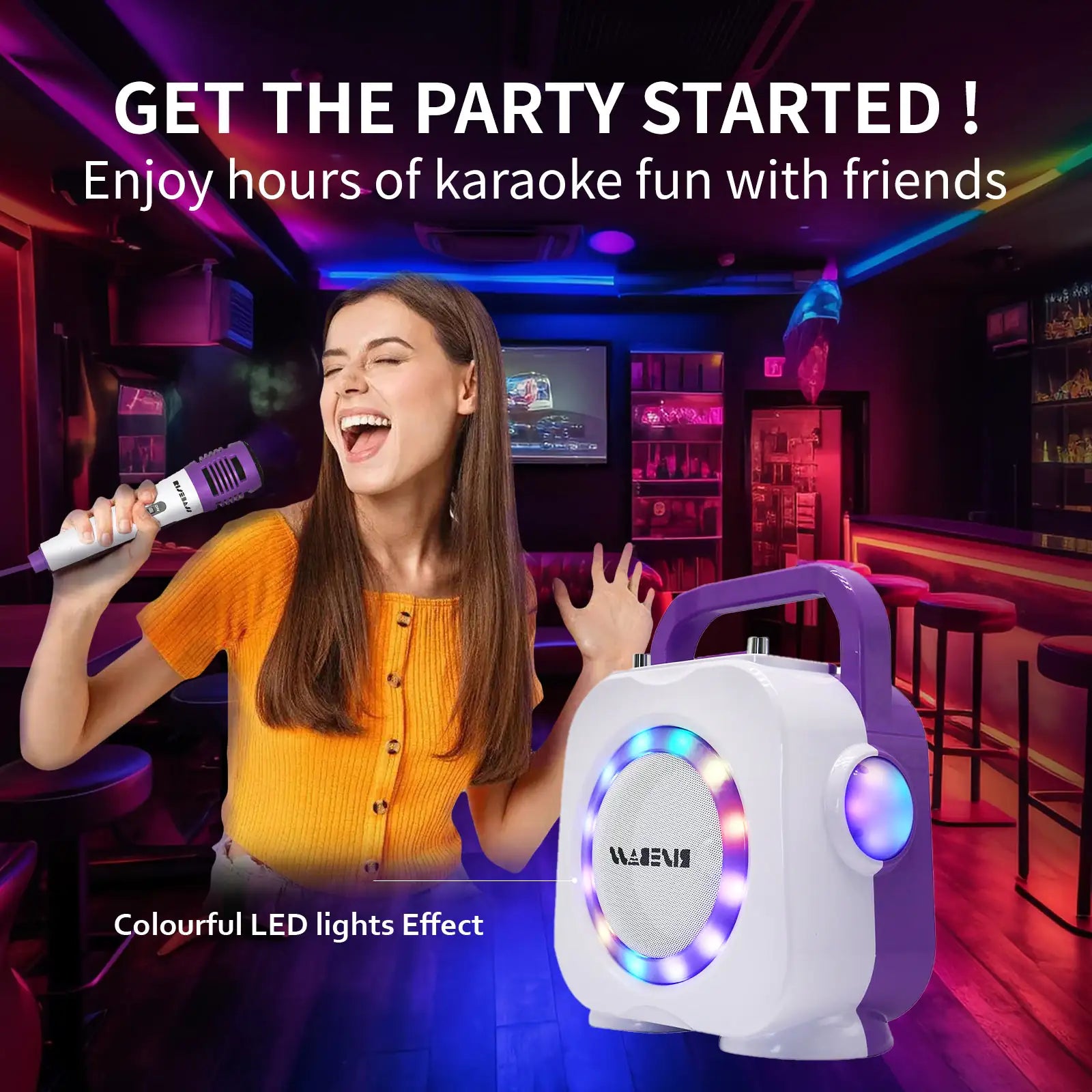 Portable Kids Karaoke Machine