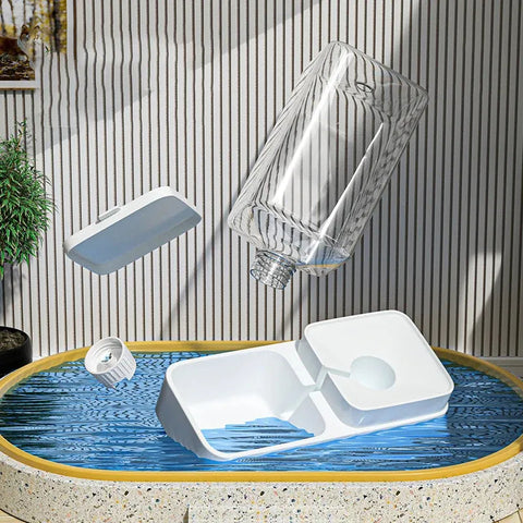 Automatic Pet Food & Water Dispensers Frugal Finds Galore