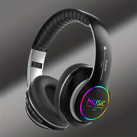Wireless Sports Headphones with Cool Lighting and Surround Sound Frugal Finds Galore