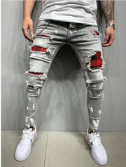Men's Painted Jeans Frugal Finds Galore
