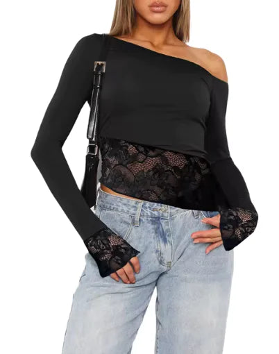 Luxe Lace Tube Top