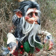Gothic Vintage Garden Elf Goblin Sculpture for Outdoors Frugal Finds Galore