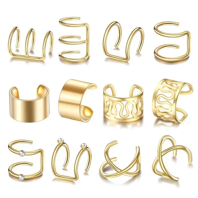 Metal Hair Rings Charms