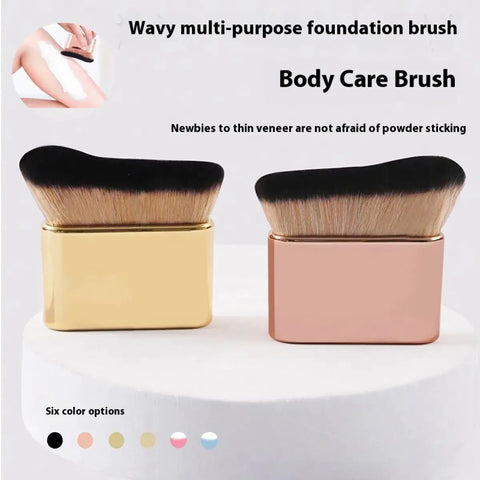 Large Wave Foundation & Body Makeup Brush Frugal Finds Galore