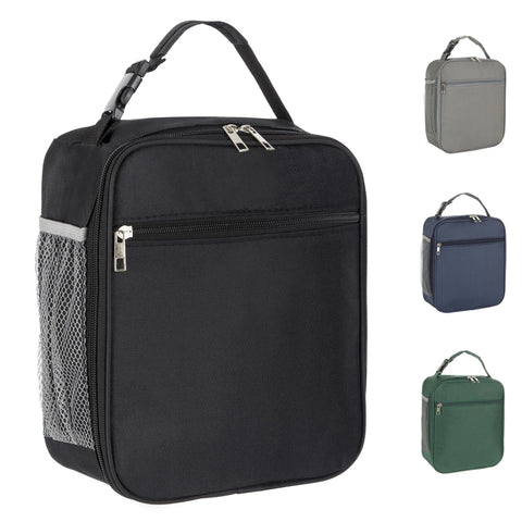 Leizzga Lunch Box for Women Lunch Bags for Women Lunchbox Lunch Bag Insulated Lunch Bag Lunch Box Lunch Boxes (Black) Frugal Finds Galore