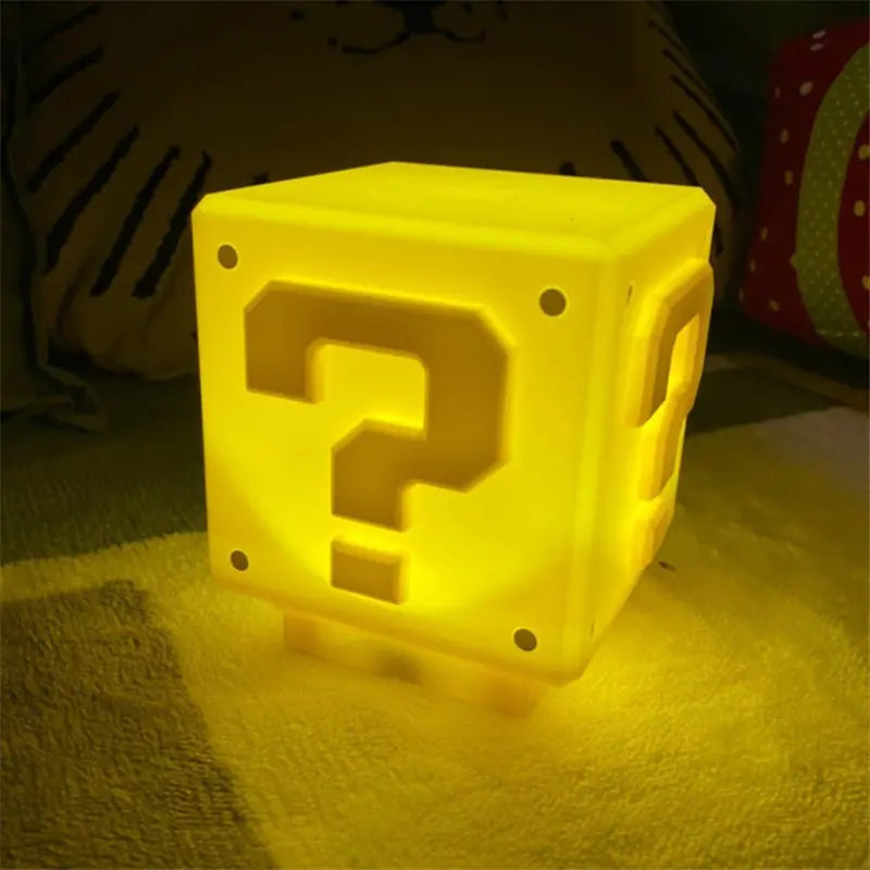 Super Game Question Mark Anime Desktop Table Lamp