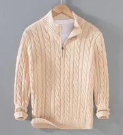 Zip Knit Sweater Frugal Finds Galore