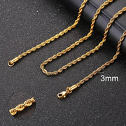 Unisex Cuban Chain Necklace Frugal Finds Galore