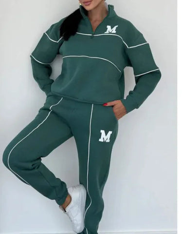 Womens 2 Piece Outfits Lounge Hoodless Pullover Sweatshirt Sweatsuit Sets Sweatshirt Baggy Fashion Sweatpants With Pockets Frugal Finds Galore