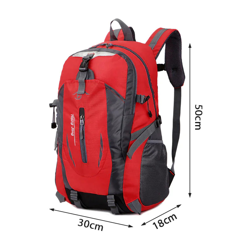 Mochila de viaje de 40 l para hombre y mujer, para acampar, portátil, senderismo, escuela, mochila, EE. UU.