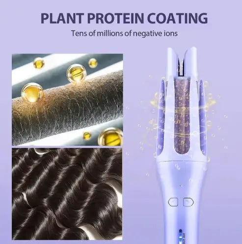 Automatic Rotating Ceramic Hair Curler