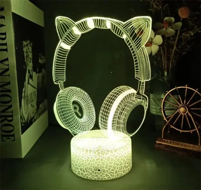 3D LED Gaming Lamp