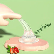 Silicone Baby Medicine Feeding Syringe and Pacifier Device Frugal Finds Galore