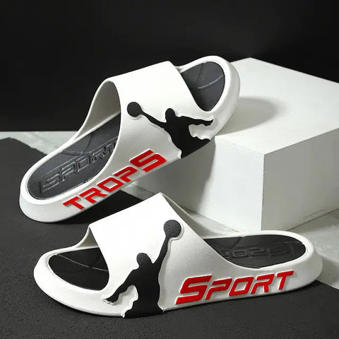Men Slippers Outdoor Male Shoes Anti-slip Frugal Finds Galore