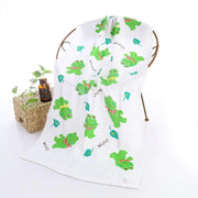 Double-layer Cartoon Print Baby Bath Towel Frugal Finds Galore