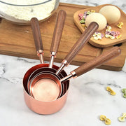 Copper-Plated Spoon Measuring Cup with Walnut Handle Frugal Finds Galore