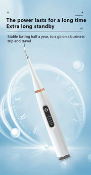 Ultrasonic Electric Tooth Cleaner for Tartar Removal Frugal Finds Galore