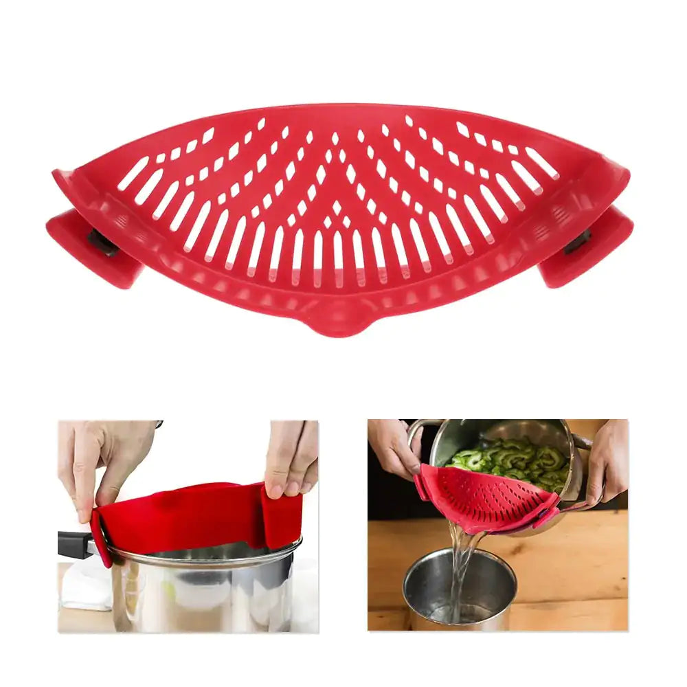 Silicone Kitchen Pot Strainer