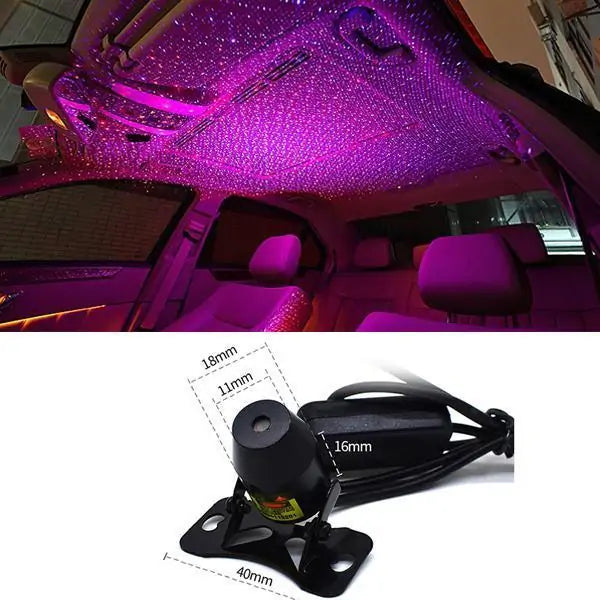 Car Atmosphere Interior Ambient Star Light