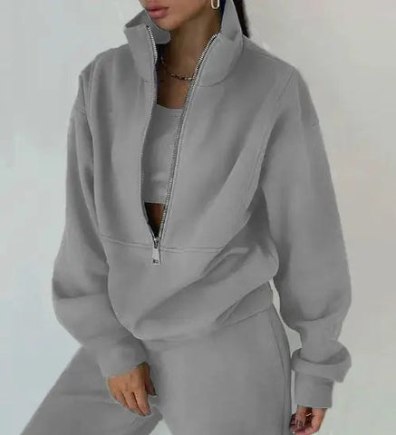 Fleece Sweater Casual Set Frugal Finds Galore