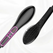 LCD Electric Hair Straightener with Anti-Scald Feature Frugal Finds Galore