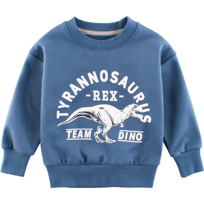 Children's Dinosaur Sweater Frugal Finds Galore