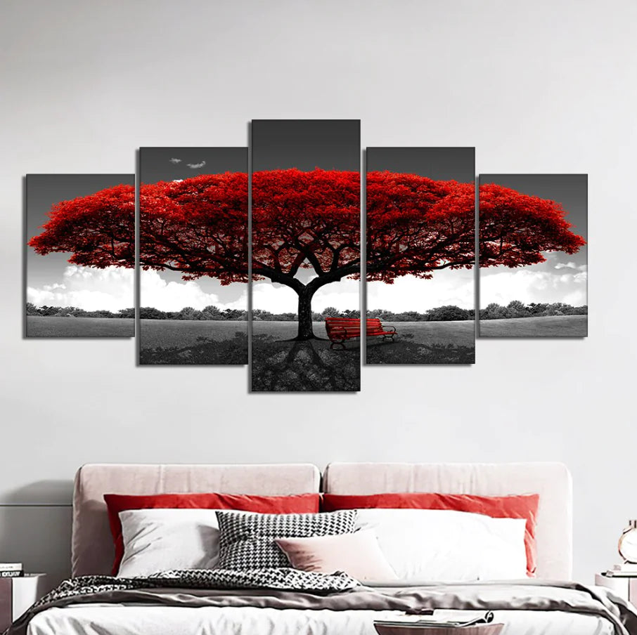 5Pcs Canvas Print Paintings