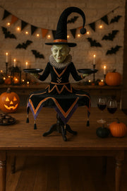Halloween Witch Tiered Tray Table Frugal Finds Galore
