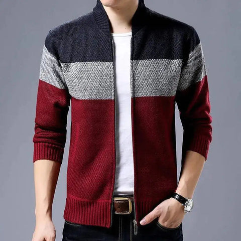 Men's Triple Tone Cardigan Frugal Finds Galore