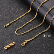 Unisex Cuban Chain Necklace Frugal Finds Galore