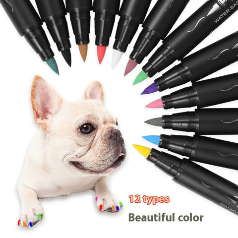 Beauty Paint Pen 3-in-1 Soft Head Nail Brush for Pet Frugal Finds Galore
