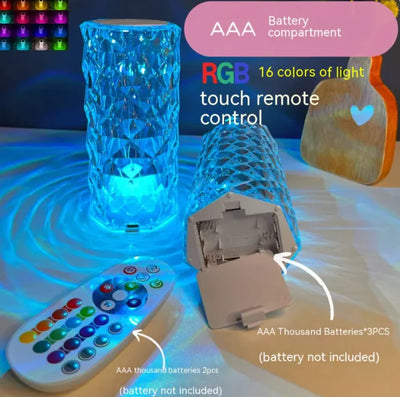 Crystal Lamp Frugal Finds Galore