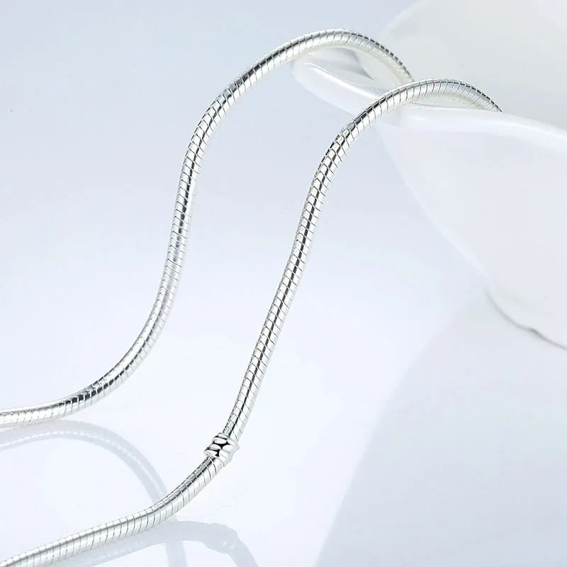 Silver Snake Chain Necklace