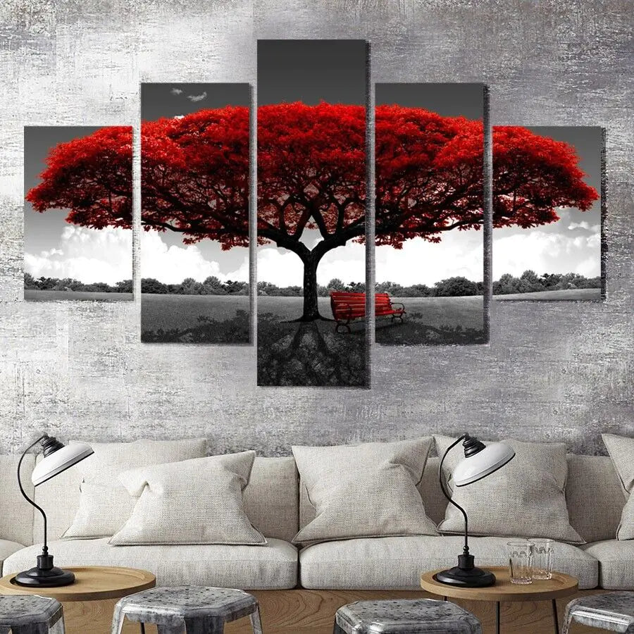 5Pcs Canvas Print Paintings