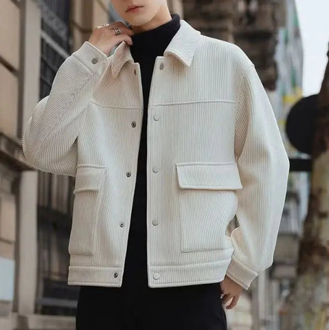 Striped Short Style Casual Men's Clothing Frugal Finds Galore