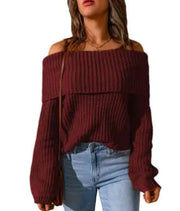Off shoulder Sweater Frugal Finds Galore