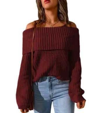Off shoulder Sweater Frugal Finds Galore