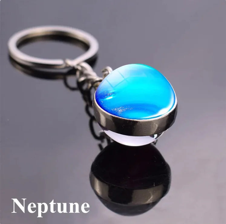 Solar System Planet Key Ring