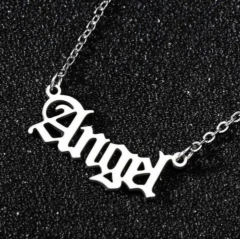Rapper Letter Necklace Frugal Finds Galore