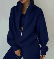 Fleece Sweater Casual Set Frugal Finds Galore