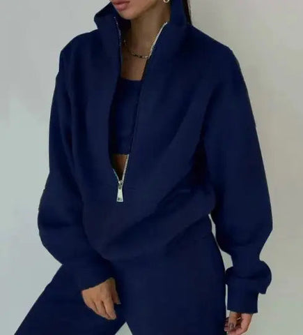 Fleece Sweater Casual Set Frugal Finds Galore