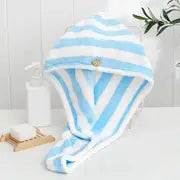 Coral Fleece Microfiber Hair Drying Towel and Shower Cap Frugal Finds Galore