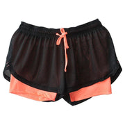 Women's Yoga Fitness Shorts: Elastic Running Leggings with Breathable Mesh Panels Frugal Finds Galore