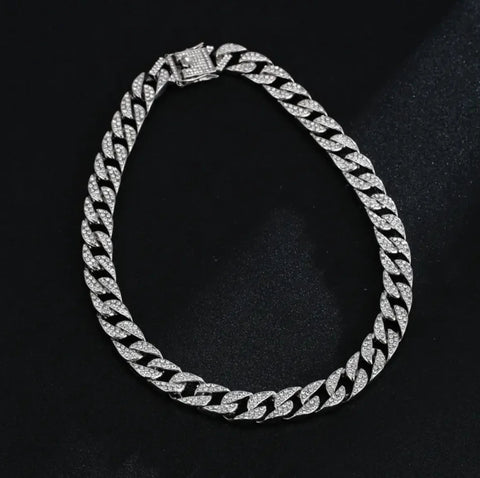 Full Diamond Inlaid Necklace Frugal Finds Galore