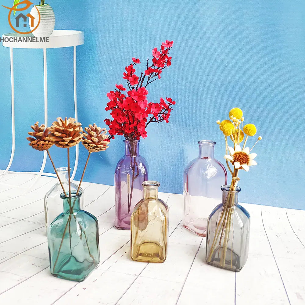 Colorful Glass Vase