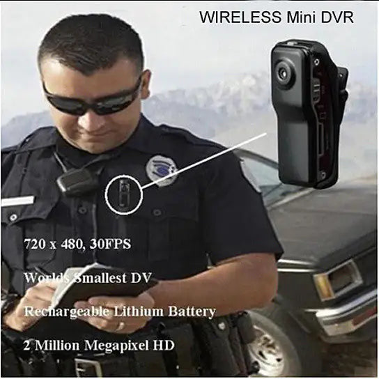 Mini DVR Wireless Camera With Sound Activated Recording