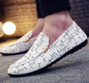 Men's Lightweight Non-Slip Leather Slip-On Loafers Frugal Finds Galore