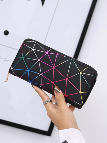 Personalized Long Laser Cut Geometry Hand Purse Frugal Finds Galore